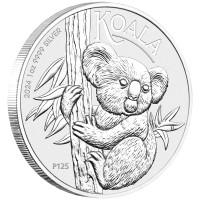 Stříbrná mince Koala 1 oz (2024) 125. výročí mincovny