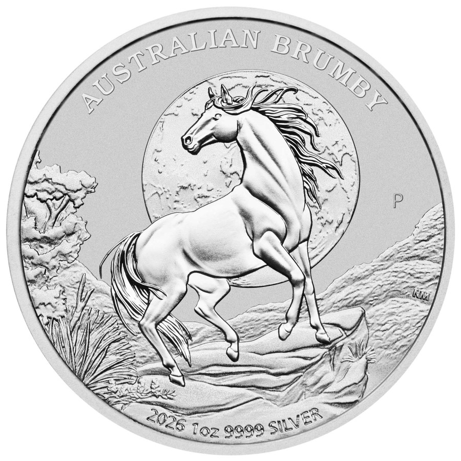 Stříbrná mince Australian Brumby 1 oz (2026) Stříbrná mince Australian Brumby 1 oz (2026)