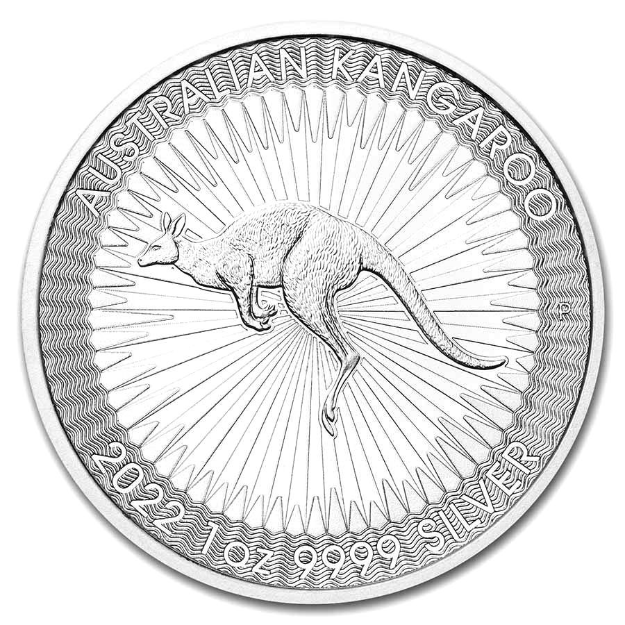 Stříbrná mince Kangaroo 1 oz (2022)