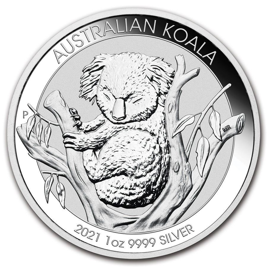 Stříbrná mince Koala 1 oz (2021)