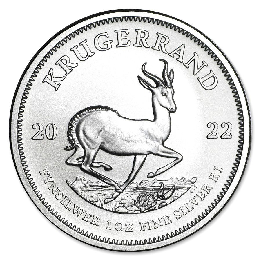 Stříbrná mince Krugerrand 1 oz (2022)