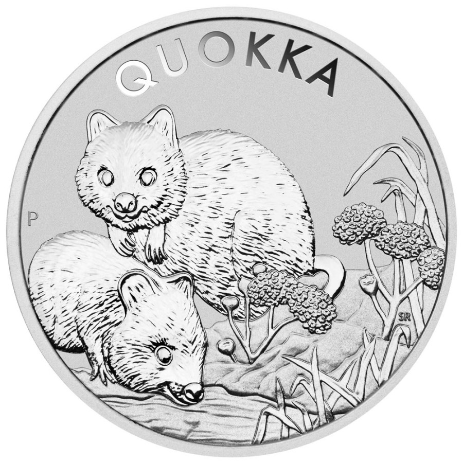 Stříbrná mince Quokka 1 oz (2022)