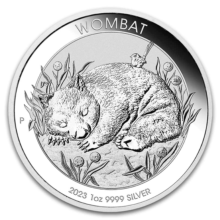 Stříbrná mince Wombat 1 oz (2023)