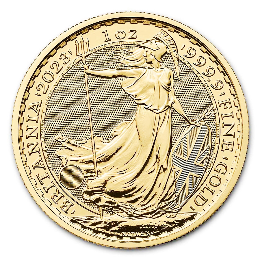 Zlatá mince Britannia 1 oz Charles III.