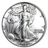 Stříbrná mince American Silver Eagle 1 oz (1988)