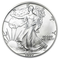 Stříbrná mince American Silver Eagle 1 oz (1990)