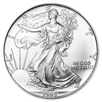 Stříbrná mince American Silver Eagle 1 oz (1993)