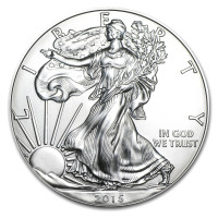 Stříbrná mince American Silver Eagle 1 oz (2015)