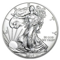 Silver coins American Silver Eagle 1 oz (2019)