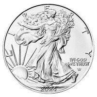 Stříbrná mince American Silver Eagle 1 oz (2024)