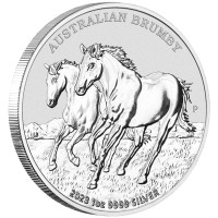 Stříbrná mince Australian Brumby 1 oz (2023)