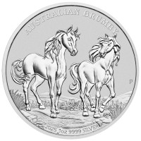 Stříbrná mince Australian Brumby 1 oz (2025)