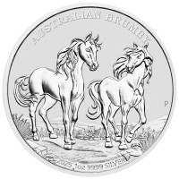 Stříbrná mince Australian Brumby 1 oz (2025)