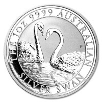Stříbrná mince Australian Swan 1 oz (2022)
