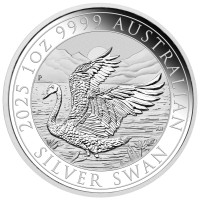 Stříbrná mince Australian Swan 1 oz (2025)