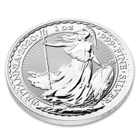 Stříbrná mince Britannia 1 oz (2020)