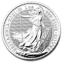 Stříbrná mince Britannia 1 oz (2021)