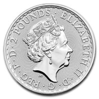 Stříbrná mince Britannia 1 oz (2022)