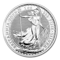 Stříbrná mince Britannia 1 oz Elizabeth II. (2023)