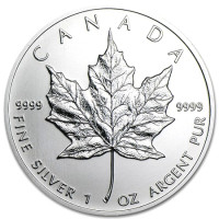 Stříbrná mince Canadian Maple Leaf 1 oz (2013)