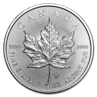 Stříbrná mince Canadian Maple Leaf 1 oz (2020)