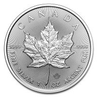 Stříbrná mince Canadian Maple Leaf 1 oz (2024)