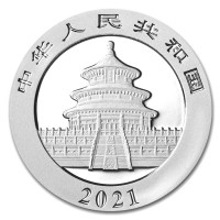 Stříbrná mince China Panda 30g (2021)