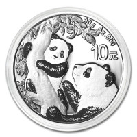 Stříbrná mince China Panda 30g (2021)