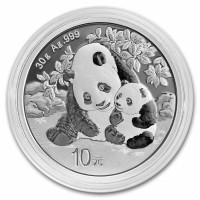 Stříbrná mince China Panda 30g (2024)