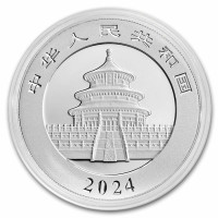 Stříbrná mince China Panda 30g (2024)