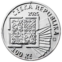 Stříbrná mince ČNB 100 Kč Celní správa PROOF
