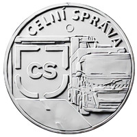 Stříbrná mince ČNB 100 Kč Celní správa PROOF