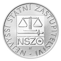 Stříbrná mince ČNB 100 Kč Nejvyšší státní zastupitelství PROOF