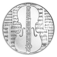Stříbrná mince ČNB 200 Kč Josef Suk 150. výročí narození STANDARD