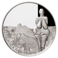 Stříbrná mince ČNB 200 Kč Věstonická Venuše 100. výročí nálezu plastiky PROOF