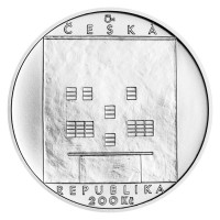 Stříbrná mince ČNB 200Kč Adolf Loos STANDARD