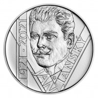 Stříbrná mince ČNB 200Kč Jan Janský STANDARD