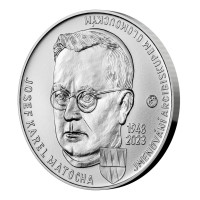 Stříbrná mince ČNB 200Kč Josef Karel Matocha jmenován arcibiskupem olomouckým STANDARD