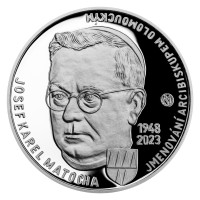 Stříbrná mince ČNB 200 Kč Josef Karel Matocha jmenován arcibiskupem olomouckým PROOF