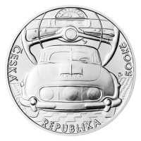 Stříbrná mince ČNB 500 Kč Osobní automobil Tatra 603 STANDARD
