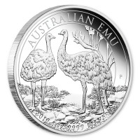 Stříbrná mince Emu 1 oz (2019)