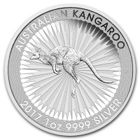 Stříbrná mince Kangaroo 1 oz (2017)