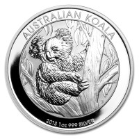 Stříbrná mince Koala 1 oz (2013)