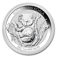 Stříbrná mince Koala 1 oz (2021)