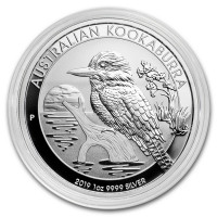 Stříbrná mince Kookaburra 1 oz (2019)