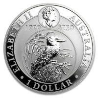 Stříbrná mince Kookaburra 1 oz (2020)