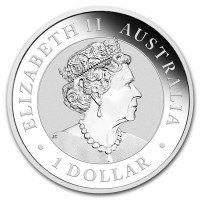 Stříbrná mince Kookaburra 1 oz (2022)