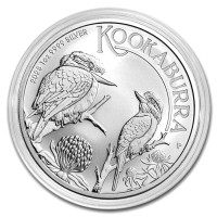 Stříbrná mince Kookaburra 1 oz (2023)