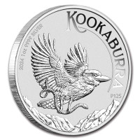 Stříbrná mince Kookaburra 1 oz (2024) 125. výročí mincovny