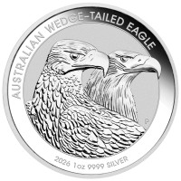 Stříbrná mince Orel klínoocasý - Wedge-tailed Eagle 1 oz (2026)